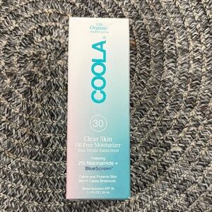 COOLA Clear Skin Oil-Free Moisturizer with SPF 30 NIB